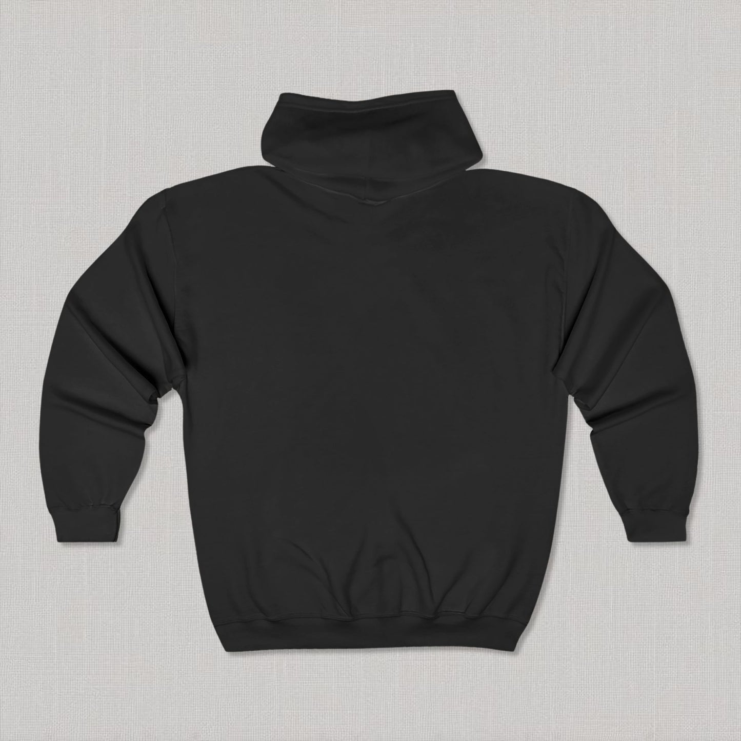 Black Full Zip Hoodie
